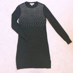 MICHAEL KORS Sweater Dress Black in XS